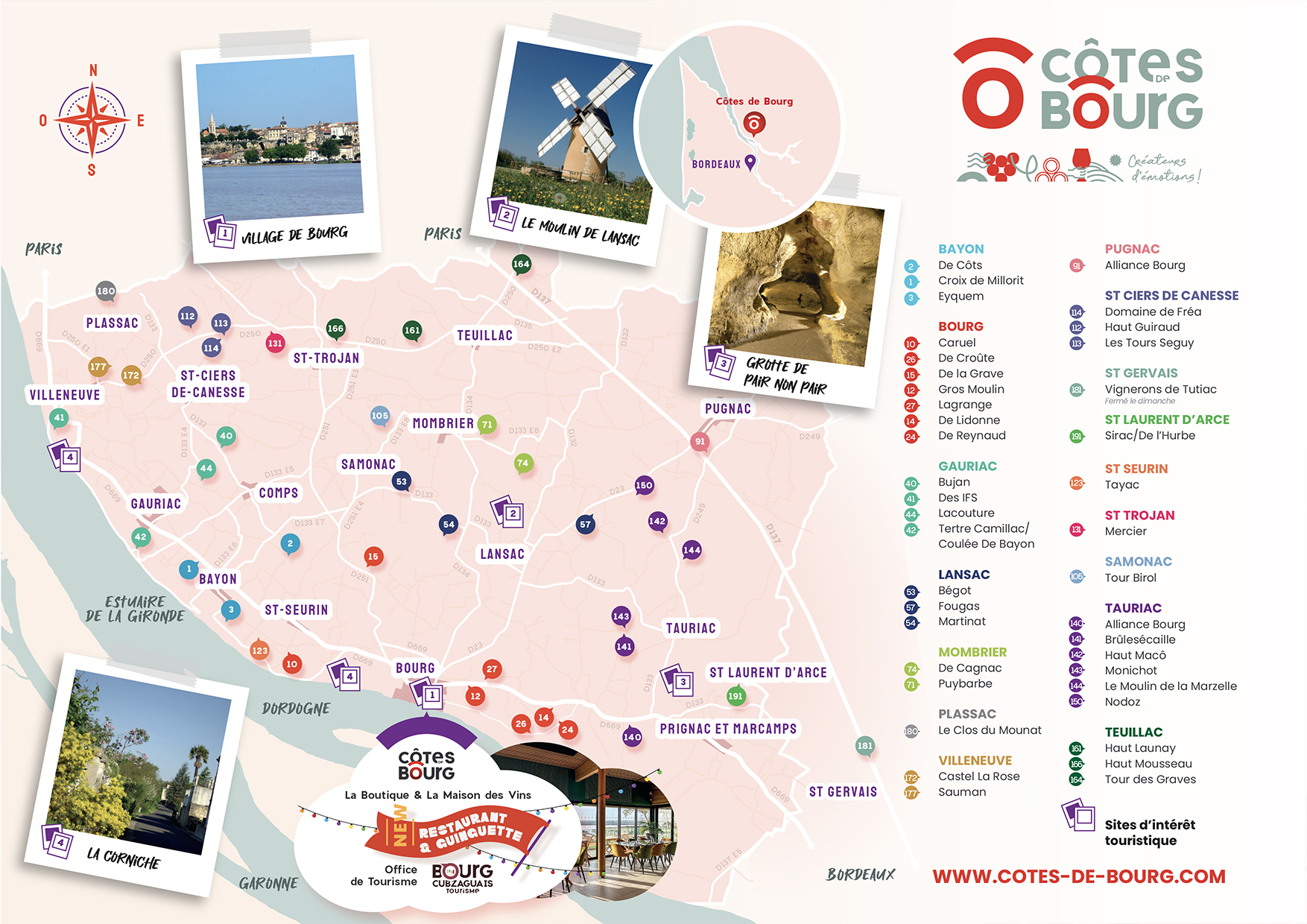 potres-ouvertes-cotes-de-bourg-2025-map